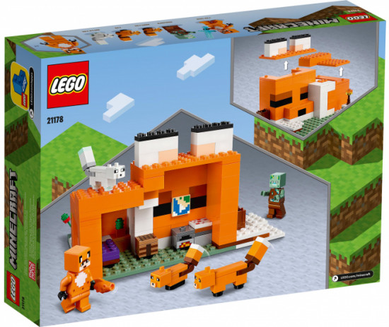 Конструктор LEGO® 21178 Лисья хижина