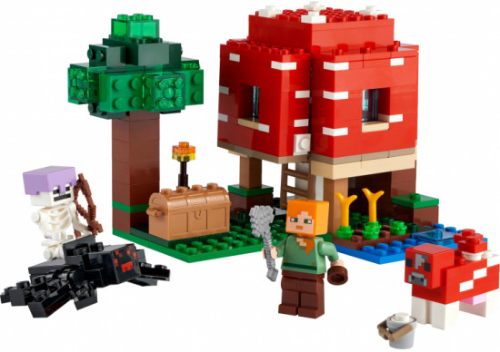 Конструктор LEGO® 21179 Грибной дом