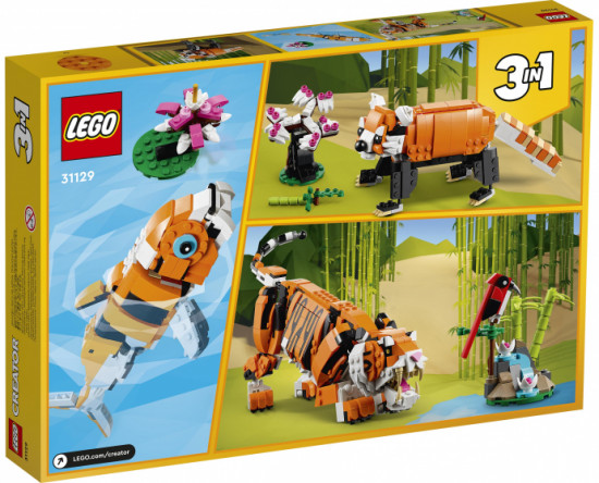 Конструктор LEGO® 31129 Величественный тигр