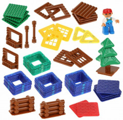 Конструктор магнитный «Домик в лесу» - Фото 2