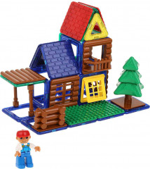 Конструктор магнитный «Домик в лесу» - Фото 3