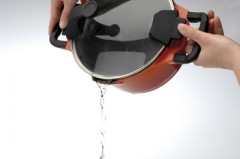 Кастрюля Virgo Orange (2,7 л) со стеклянной крышкой - Фото 2