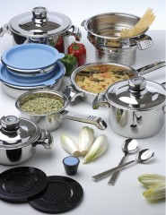 Набор кастрюль Profi de luxe Induktion (20 предметов) - Фото 1