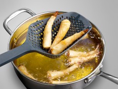 Шумовка большая «Scoop Plus», серая - Фото 3