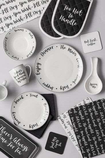 Тарелка «Carnaby Script»