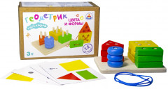 Пирамидка «Геометрик. Цвета и формы» - Фото 5