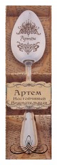 Ложка чайная «Артем» в подарочной коробке - Фото 1