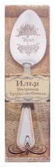 Ложка чайная «Илья» в подарочной коробке - Фото 1