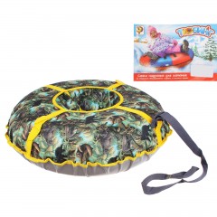 Тюбинг «Ватрушка», ткань с рисунком, цвет в ассортименте - Фото 7