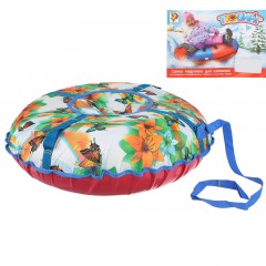 Тюбинг «Ватрушка», ткань с рисунком, цвет в ассортименте - Фото 2