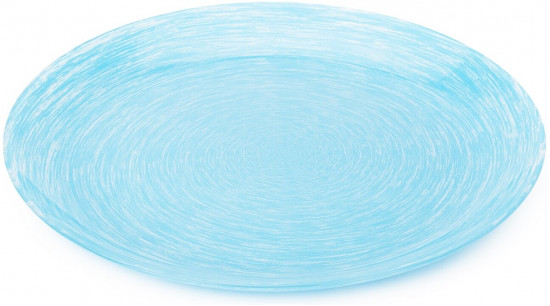 Тарелка обеденная «Brush mania light blue»