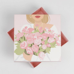 Коробка подарочная «Цветы» - Фото 2