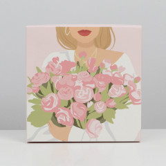 Коробка подарочная «Цветы» - Фото 3