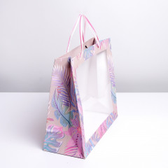 Пакет подарочный с пластиковым окном «Нежность» - Фото 3