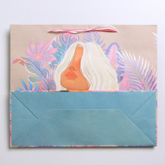 Пакет подарочный с пластиковым окном «Нежность» - Фото 4