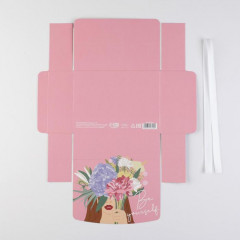 Коробка двухсторонняя подарочная «Girl» - Фото 3