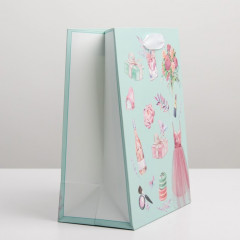 Пакет подарочный «Розовая нежность» - Фото 1