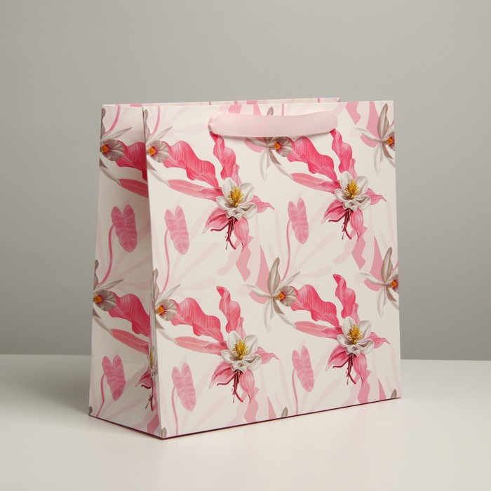Пакет подарочный «Present for you» | Нежные цветы | Дарите Счастье | Фото 1