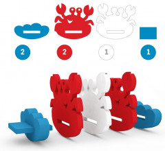 Игрушка-конструктор для купания «Краб» - Фото 4