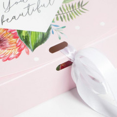 Коробка подарочная «Цветы» - Фото 2