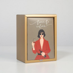 Коробка складная подарочная «Girl» - Фото 1