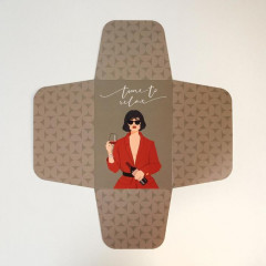 Коробка складная подарочная «Girl» - Фото 2