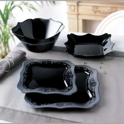 Салатник Authentic Silver Black (24 см)