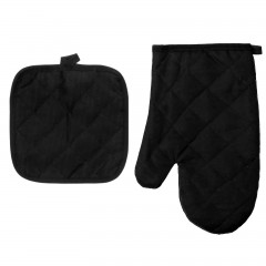 Комплект кухонный «Цветы» (прихватка 17х17, рукавица 18х26) - Фото 2