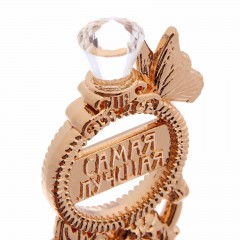 Ложка сувенирная в коробке «Золотая мама» - Фото 4