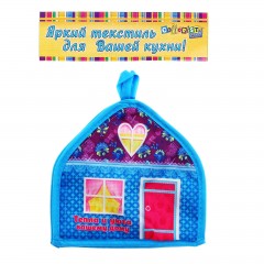 Комплект кухонный «Тепла и уюта Вашему дому» (прихватка 18х18 - 2 шт.) - Фото 1