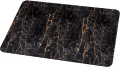 Салфетка сервировочная «Черный мрамор» - Фото 1