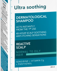 Dercos Успокаивающий шампунь-уход без сульфатов для нормальных и жирных волос - Фото 5