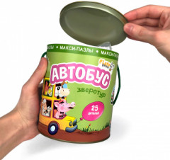 Макси-пазл «Зверотур. Автобус» - Фото 2