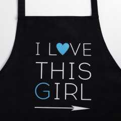 Фартук «I Love this girl» - Фото 1