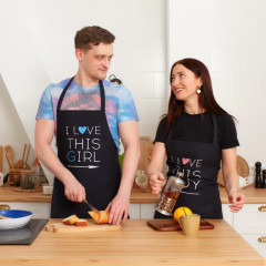 Фартук «I Love this girl» - Фото 4