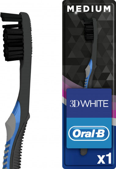 Щётка зубная Oral-B 3D White Whitening Black