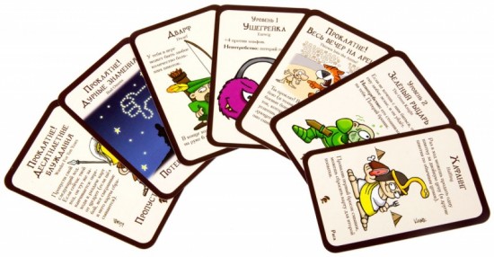 Настольная игра «Легендарный Манчкин»