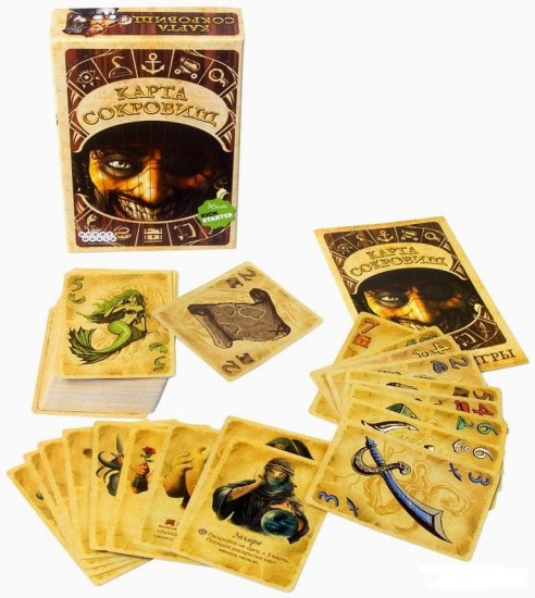 Настольная игра «Карта сокровищ»