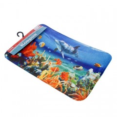 Коврик для ванной «Морской мир», 40 х 60 см - Фото 1