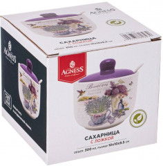 Сахарница с ложкой «Лавандовая весна» - Фото 2