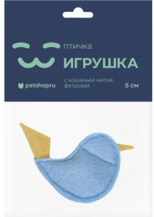Игрушка для кошек с кошачьей мятой «Птичка» - Фото 1