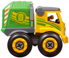 Машинка-конструктор «Мусоровоз» - Фото 1