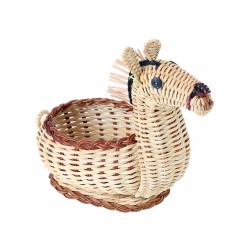 Кашпо плетёное «Лошадка» - Фото 2