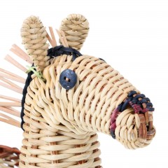 Кашпо плетёное «Лошадка» - Фото 1