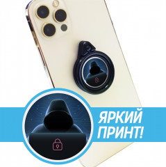 Кольцо держатель для телефона «Хакер» - Фото 2