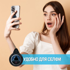 Кольцо держатель для телефона «Хакер» - Фото 3