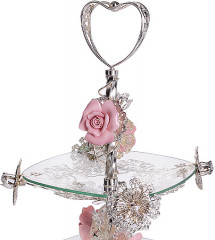 Конфетница 2-х ярусная - Фото 1