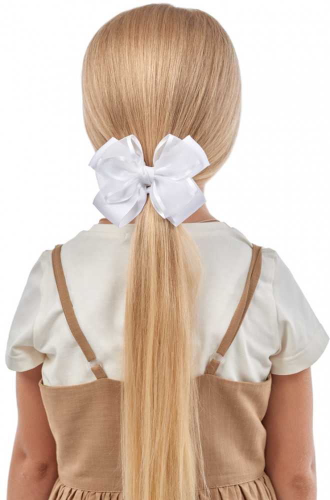 Резинка для волос «Белый бант» | Kid's Accessories | Bradex | Фото 3