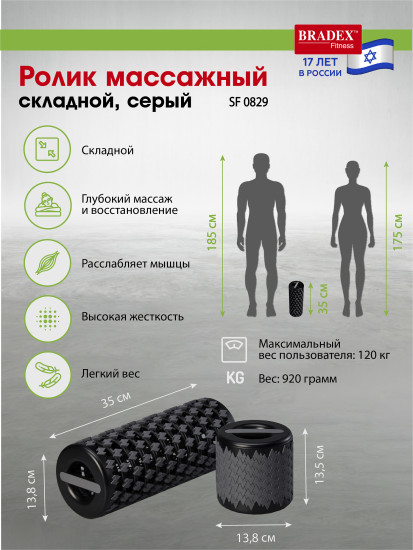 Ролик массажный