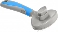 Щетка-пуходерка с кнопкой для очищения - Фото 1